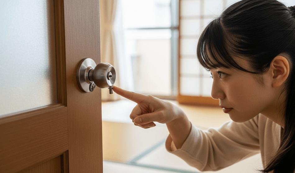 積水ハウスのドアノブがたつきを自分で直す！原因と修理法