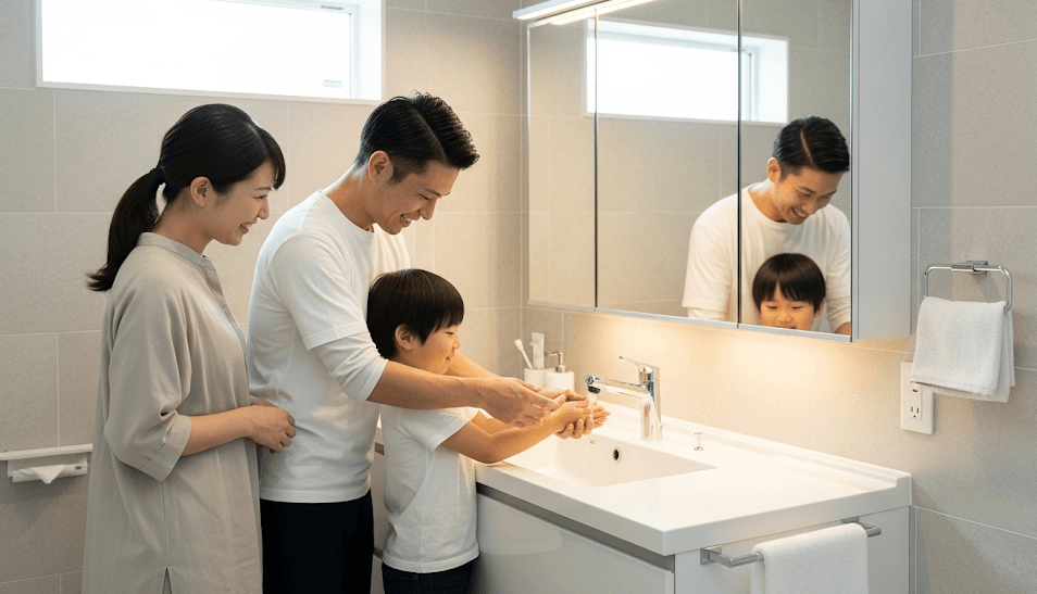 ミサワホームのLJ洗,面台の評判は？価格・デメリットも解説